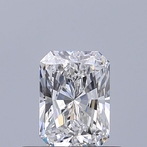 0.51 carat D-VVS2 Natūralus Radiant Deimantas (1)