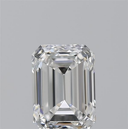 1.0 carat F-VVS2 Natūralus Emerald Deimantas (1)