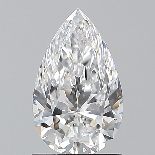 1.2 carat D-IF Natūralus Pear Deimantas (1)