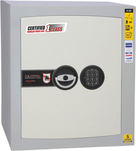 Burglar Resistant Grade I Safe Griffon H.50.E (94 kg) (1)