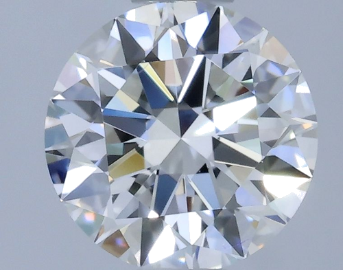 0.59 carat F-VVS1 Excellent cut Natūralus Round Deimantas (1)
