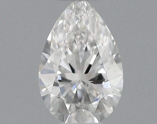 0.23 carat F-VVS1 Natūralus Pear Deimantas (1)