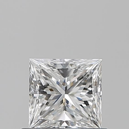 0.61 carat E-VS2 Natūralus Princess Deimantas (1)