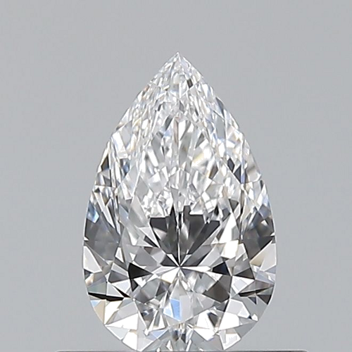 0.5 carat D-VVS1 Natūralus Pear Deimantas (1)