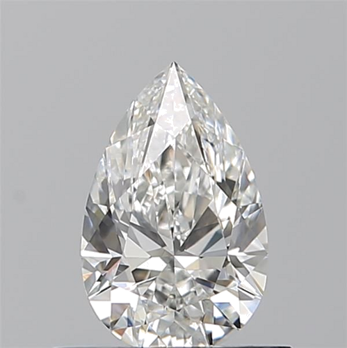 0.56 carat F-VS2 Natūralus Pear Deimantas (1)