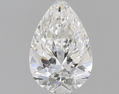 0.58 carat G-VVS1 Natūralus Pear Deimantas (1)