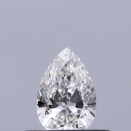 0.25 carat D-VVS1 Natūralus Pear Deimantas (1)