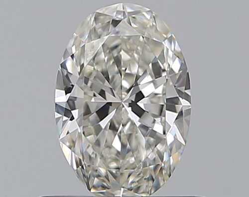 0.5 carat I-VS2 Natūralus Oval Deimantas (1)