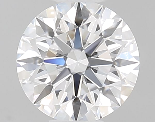 0.62 carat D-VVS2 Excellent cut Natūralus Round Deimantas (1)