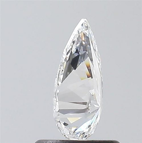 0.7 carat E-SI1 Natūralus Pear Deimantas (1)