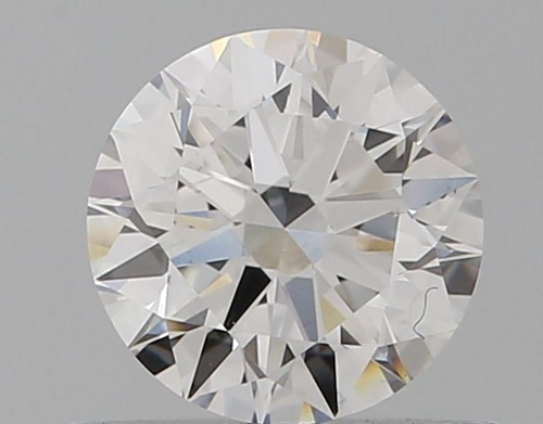 0.58 carat E-VS2 Excellent cut Natūralus Round Deimantas (1)
