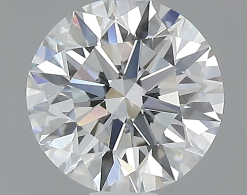 0.53 carat F-VVS1 Excellent cut Natūralus Round Deimantas (1)