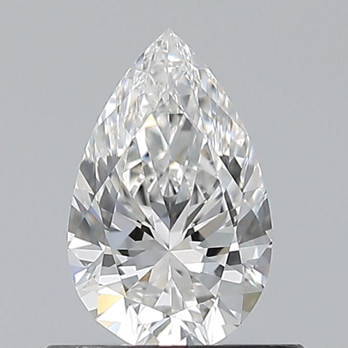 0.55 carat E-VS2 Natūralus Pear Deimantas (1)
