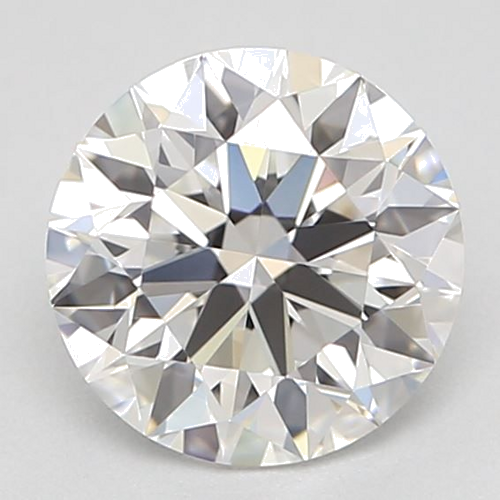 0.64 carat F-VVS1 Excellent cut Natūralus Round Deimantas (1)