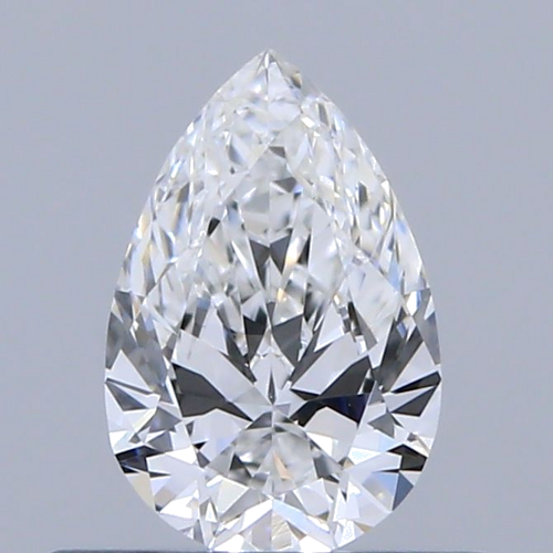 0.38 carat E-VVS2 Natūralus Pear Deimantas (1)