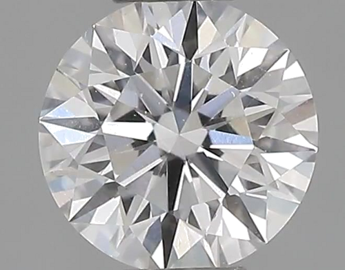 0.31 carat F-VVS1 Excellent cut Natūralus Round Deimantas (1)