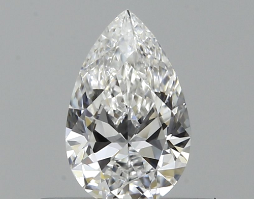 0.28 carat D-IF Natūralus Pear Deimantas (1)