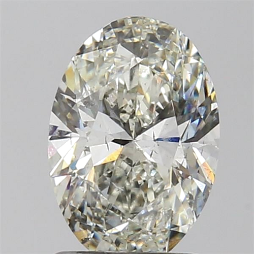 1.5 carat J-SI2 Natūralus Oval Deimantas (1)
