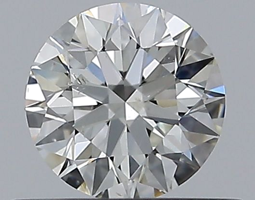 0.5 carat I-SI2 Excellent cut Natūralus Round Deimantas (1)