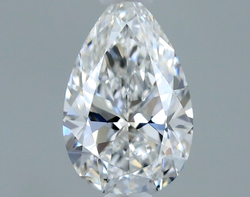 0.3 carat E-VVS2 Natūralus Pear Deimantas (1)