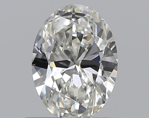 0.48 carat H-VS2 Natūralus Oval Deimantas (1)