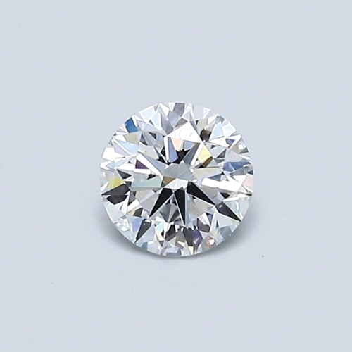 0.41 carat E-VVS1 Very Good cut Natūralus Round Deimantas (1)
