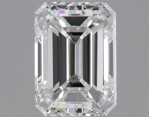 1.01 carat F-VVS2 Natūralus Emerald Deimantas (1)