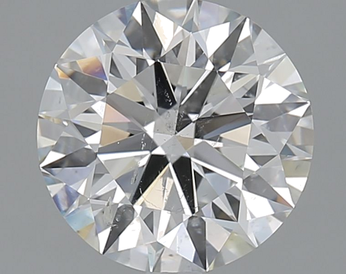 2.5 carat G-SI2 Excellent cut Natūralus Round Deimantas (1)