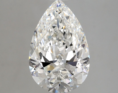 1.52 carat F-VS1 Natūralus Pear Deimantas (1)