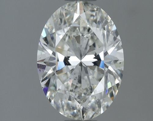 1.4 carat H-SI2 Natūralus Oval Deimantas (1)