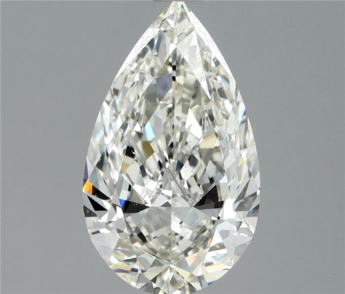 1.5 carat I-SI2 Natūralus Pear Deimantas (1)
