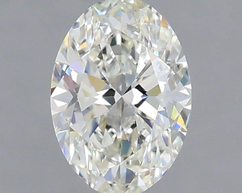 0.62 carat I-SI1 Natūralus Oval Deimantas (1)