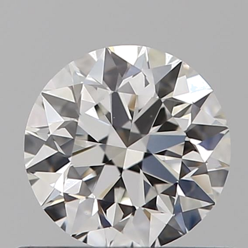 0.5 carat F-VVS2 Excellent cut Natūralus Round Deimantas (1)