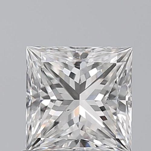 1.01 carat F-VS2 Natūralus Princess Deimantas (1)
