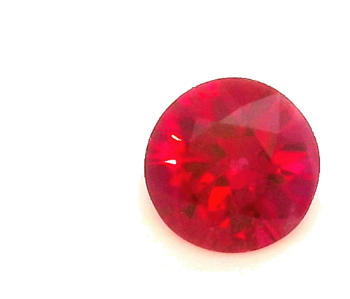 0.18 carat RED Round Rubinas (1)