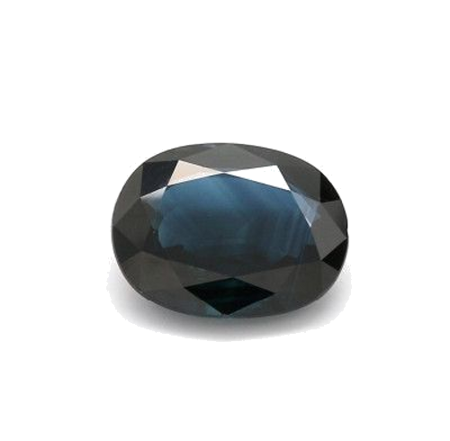 4.03 carat BLUE BRILLIANTSTEP cut Oval Safyras (1)