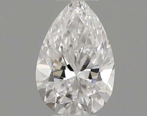 0.23 carat D-VVS2 Natūralus Pear Deimantas (1)