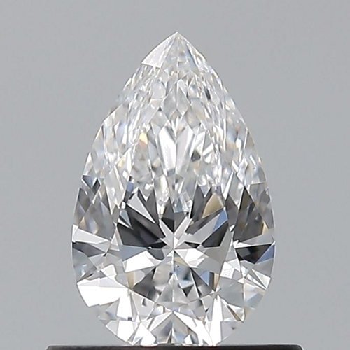 0.56 carat D-VS2 Natūralus Pear Deimantas (1)