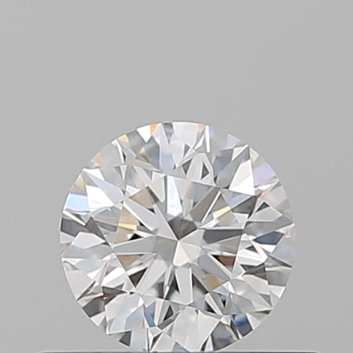 0.44 carat F-VVS2 Excellent cut Natūralus Round Deimantas (1)