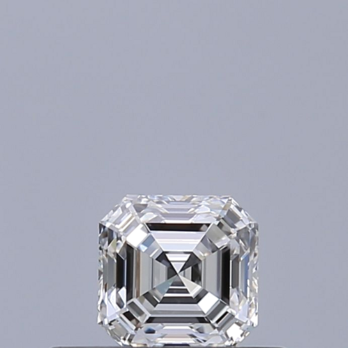 0.32 carat E-VVS2 Natūralus Asscher Deimantas (1)