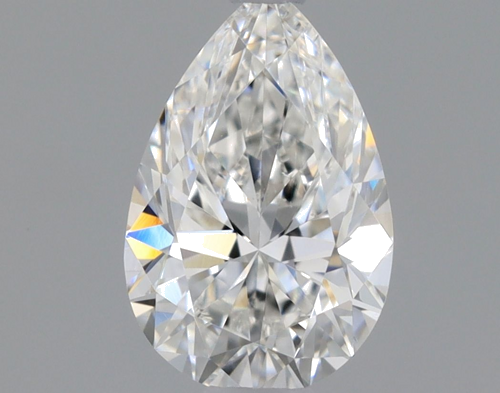 0.4 carat F-VS1 Natūralus Pear Deimantas (1)