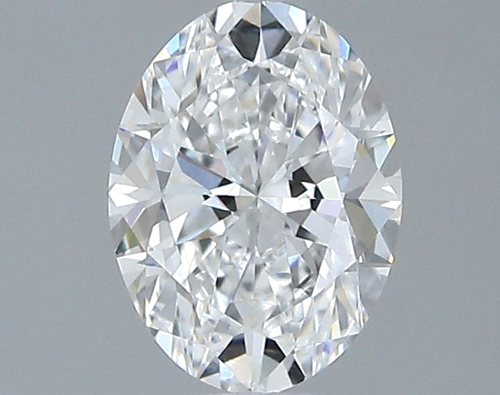 0.52 carat E-VS1 Natūralus Oval Deimantas (1)