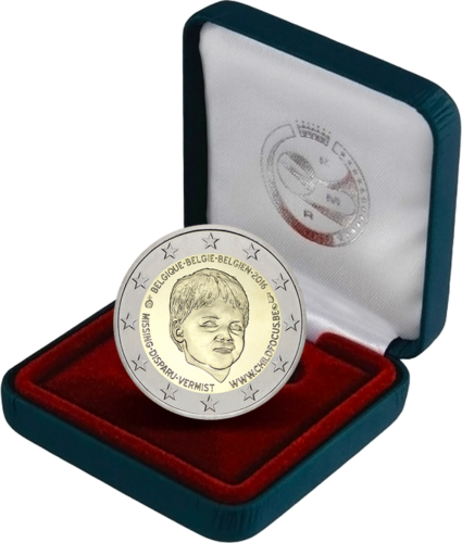 2016 Belgium Child Focus 2 euro PROOF coin (2)