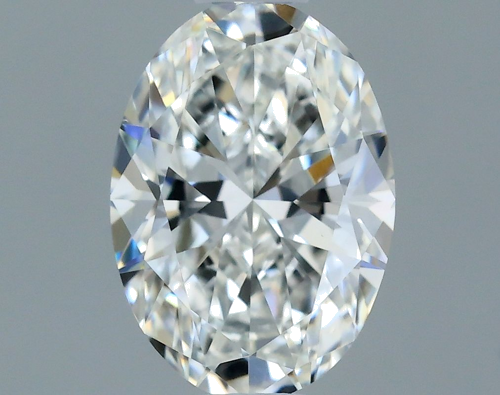 0.5 carat F-VS1 Natūralus Oval Deimantas (1)