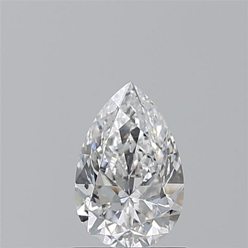 1.0 carat E-SI2 Natūralus Pear Deimantas (1)