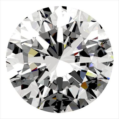 0.3 carat H-VVS2 Excellent cut Natūralus Round Deimantas (1)