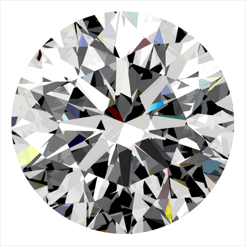 0.3 carat G-VS2 Excellent cut Natūralus Round Deimantas (1)