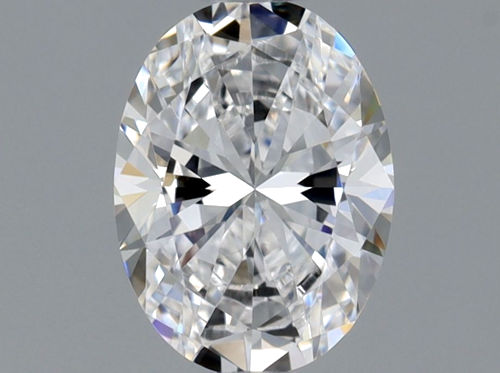 0.5 carat D-VVS2 Natūralus Oval Deimantas (1)