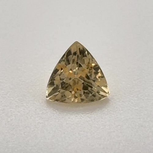 0.495 carat YELLOW Trilliant Topaz (1)