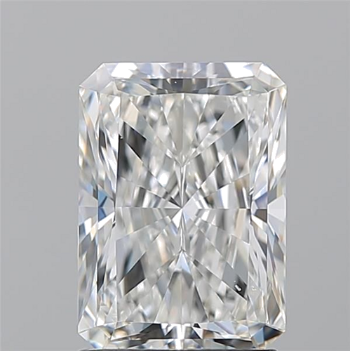 2.01 carat F-VS2 Natūralus Radiant Deimantas (1)